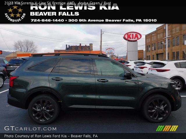 2022 Kia Sorento X-Line SX Prestige AWD in Aruba Green