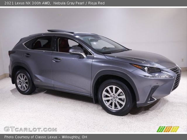2021 Lexus NX 300h AWD in Nebula Gray Pearl