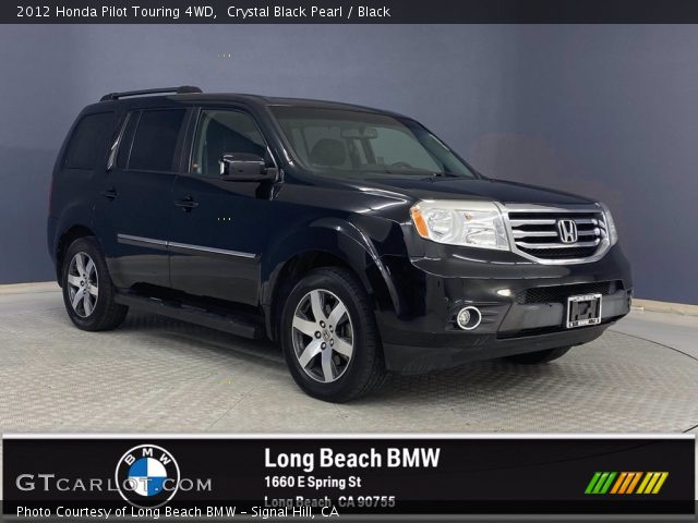 2012 Honda Pilot Touring 4WD in Crystal Black Pearl