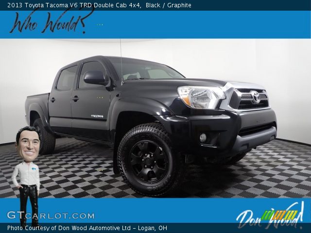 2013 Toyota Tacoma V6 TRD Double Cab 4x4 in Black