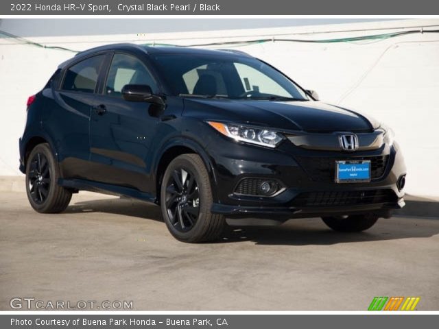 2022 Honda HR-V Sport in Crystal Black Pearl