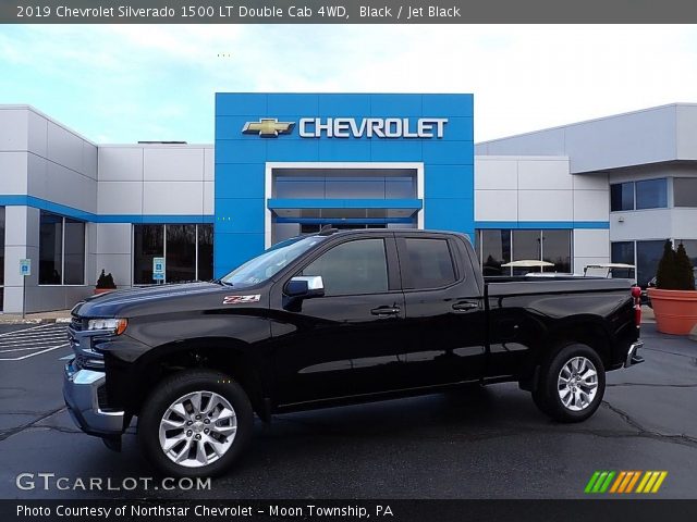 2019 Chevrolet Silverado 1500 LT Double Cab 4WD in Black