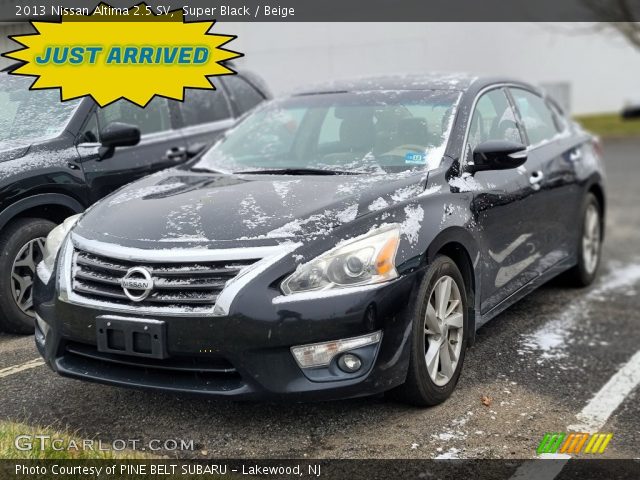 2013 Nissan Altima 2.5 SV in Super Black