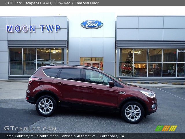 2018 Ford Escape SEL 4WD in Ruby Red