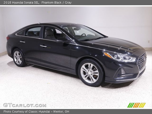 2018 Hyundai Sonata SEL in Phantom Black