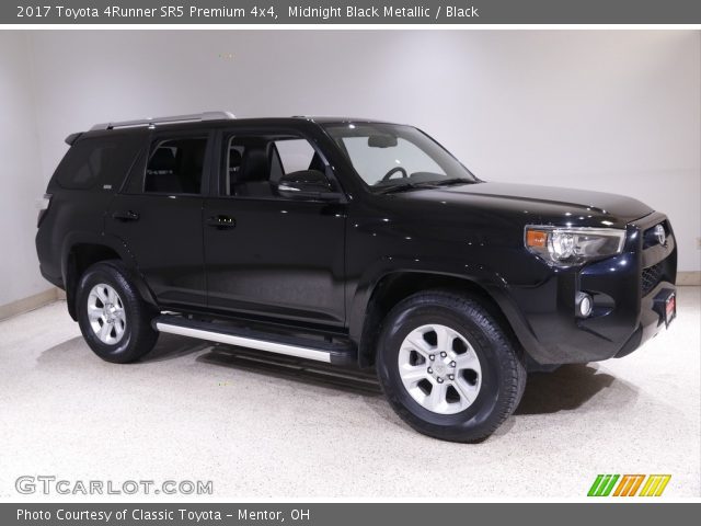2017 Toyota 4Runner SR5 Premium 4x4 in Midnight Black Metallic