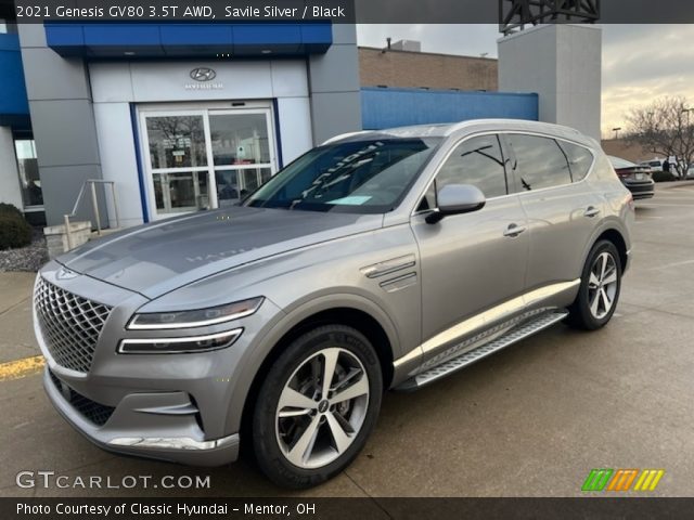 2021 Genesis GV80 3.5T AWD in Savile Silver