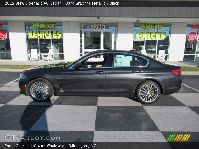 2019 BMW 5 Series 540i Sedan in Dark Graphite Metallic