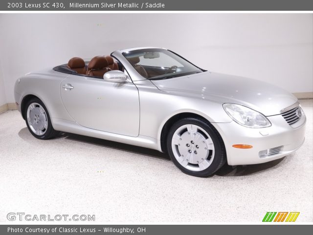 2003 Lexus SC 430 in Millennium Silver Metallic