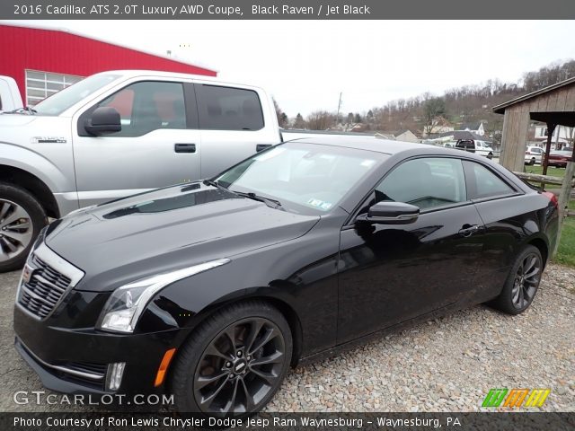 2016 Cadillac ATS 2.0T Luxury AWD Coupe in Black Raven