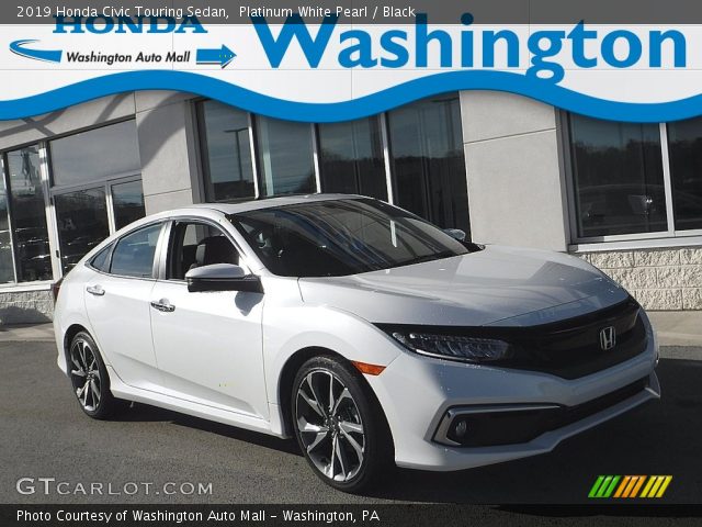 2019 Honda Civic Touring Sedan in Platinum White Pearl