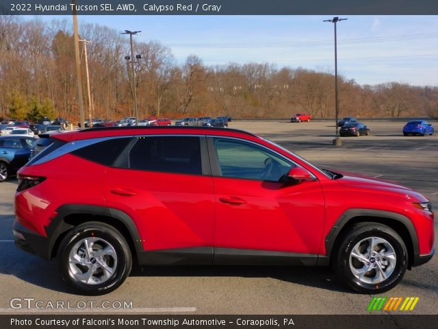 2022 Hyundai Tucson SEL AWD in Calypso Red