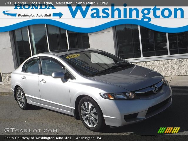 2011 Honda Civic EX Sedan in Alabaster Silver Metallic