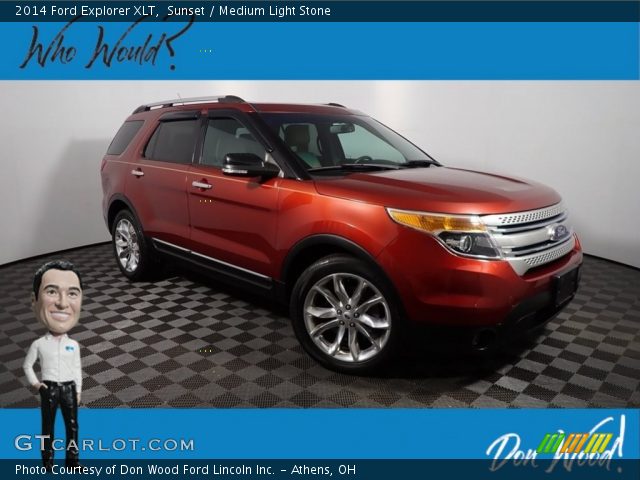 2014 Ford Explorer XLT in Sunset