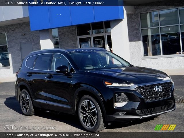 2019 Hyundai Santa Fe Limited AWD in Twilight Black