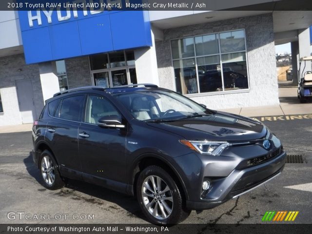 2018 Toyota RAV4 Limited AWD Hybrid in Magnetic Gray Metallic
