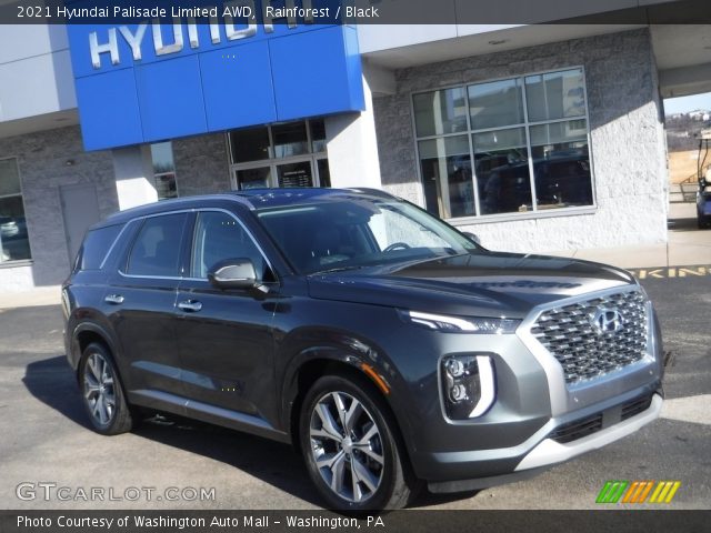 2021 Hyundai Palisade Limited AWD in Rainforest