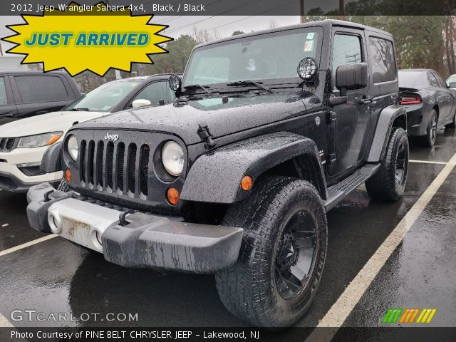 2012 Jeep Wrangler Sahara 4x4 in Black