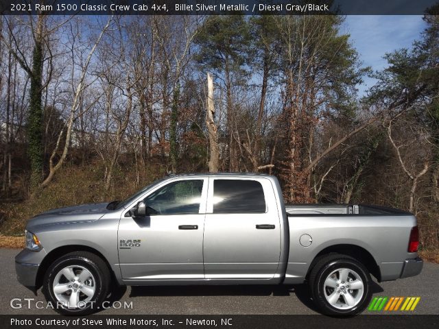 2021 Ram 1500 Classic Crew Cab 4x4 in Billet Silver Metallic