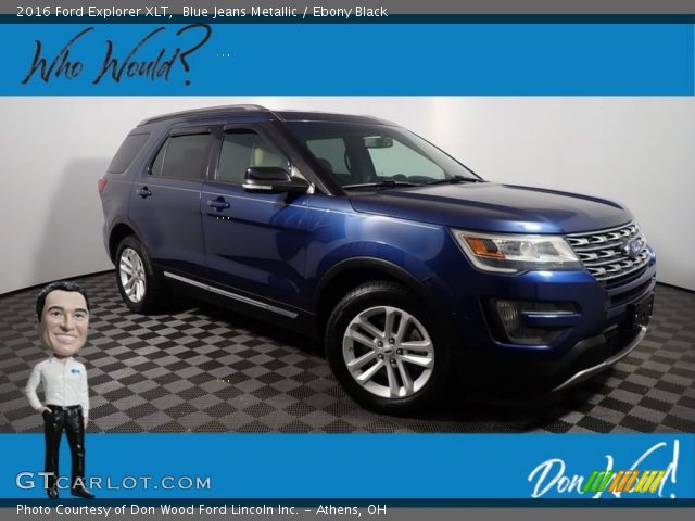 2016 Ford Explorer XLT in Blue Jeans Metallic