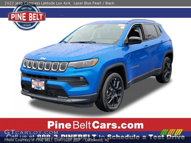2022 Jeep Compass Latitude Lux 4x4 in Laser Blue Pearl