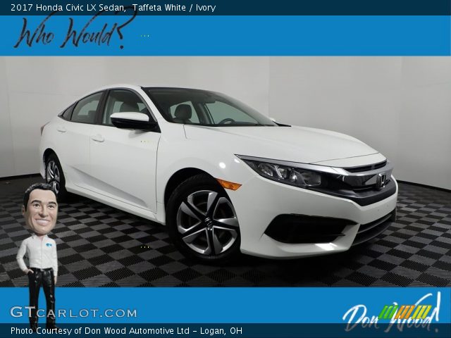 2017 Honda Civic LX Sedan in Taffeta White