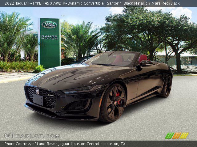2022 Jaguar F-TYPE P450 AWD R-Dynamic Convertible in Santorini Black Metallic