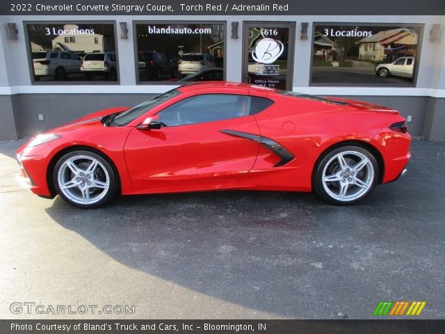 2022 Chevrolet Corvette Stingray Coupe in Torch Red