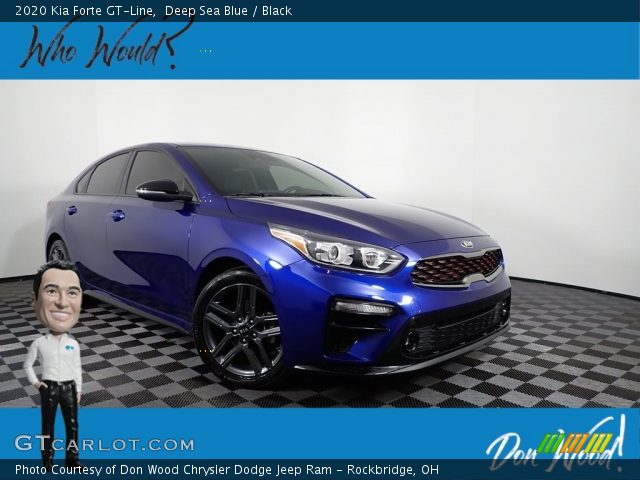 2020 Kia Forte GT-Line in Deep Sea Blue