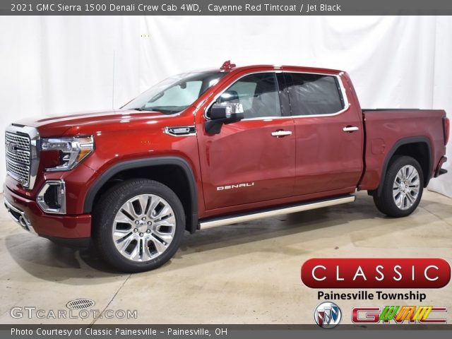 2021 GMC Sierra 1500 Denali Crew Cab 4WD in Cayenne Red Tintcoat