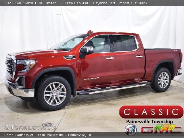2022 GMC Sierra 1500 Limited SLT Crew Cab 4WD in Cayenne Red Tintcoat
