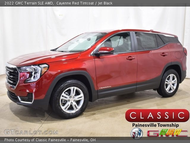 2022 GMC Terrain SLE AWD in Cayenne Red Tintcoat