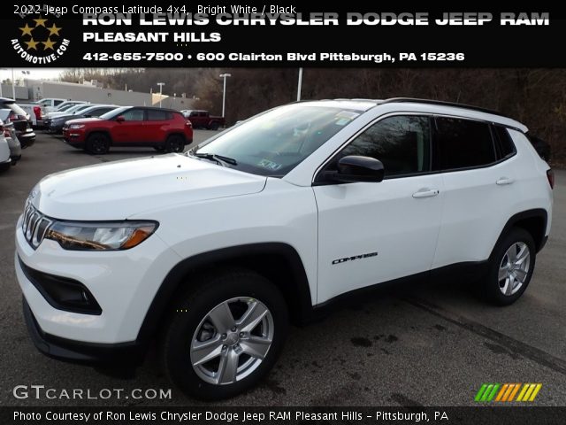 2022 Jeep Compass Latitude 4x4 in Bright White