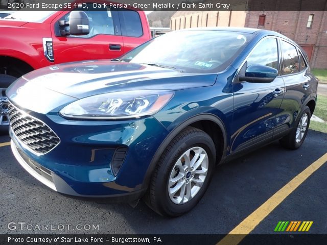 2020 Ford Escape SE 4WD in Dark Persian Green Metallic