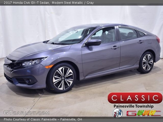 2017 Honda Civic EX-T Sedan in Modern Steel Metallic