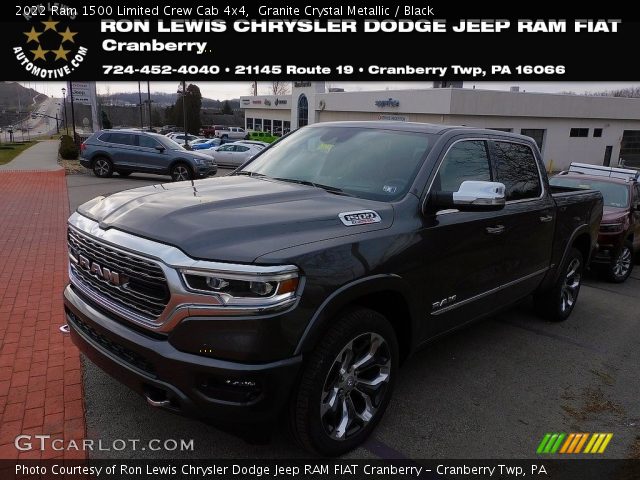 2022 Ram 1500 Limited Crew Cab 4x4 in Granite Crystal Metallic