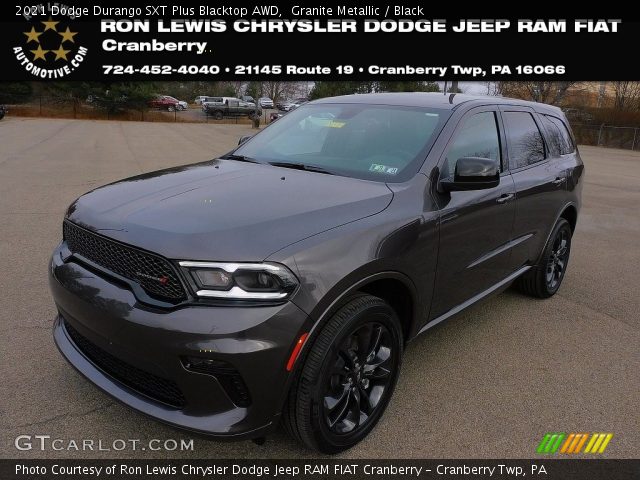 2021 Dodge Durango SXT Plus Blacktop AWD in Granite Metallic