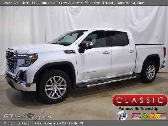 2022 GMC Sierra 1500 Limited SLT Crew Cab 4WD in White Frost Tricoat