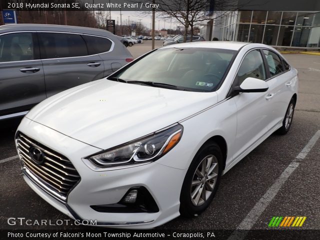 2018 Hyundai Sonata SE in Quartz White Pearl