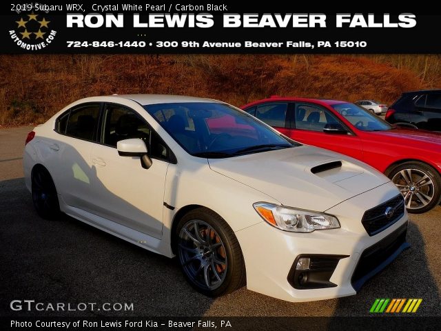 2019 Subaru WRX  in Crystal White Pearl