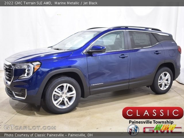 2022 GMC Terrain SLE AWD in Marine Metallic