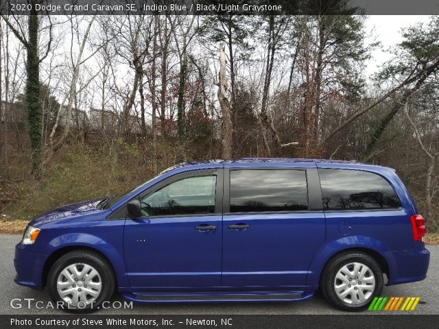 2020 Dodge Grand Caravan SE in Indigo Blue