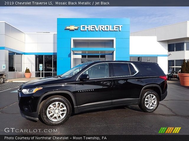 2019 Chevrolet Traverse LS in Mosaic Black Metallic