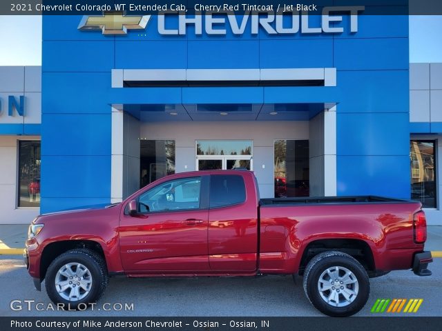 2021 Chevrolet Colorado WT Extended Cab in Cherry Red Tintcoat