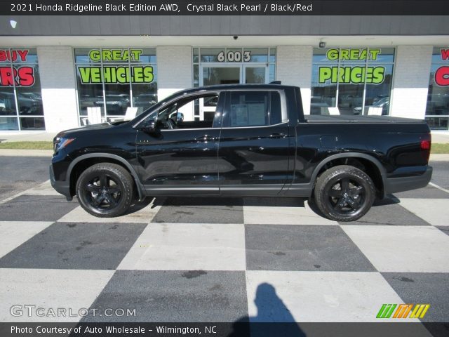 2021 Honda Ridgeline Black Edition AWD in Crystal Black Pearl