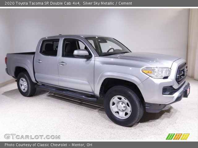 2020 Toyota Tacoma SR Double Cab 4x4 in Silver Sky Metallic