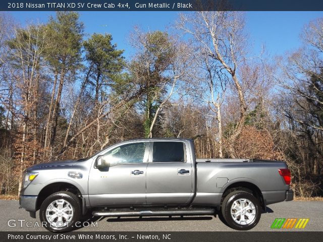 2018 Nissan TITAN XD SV Crew Cab 4x4 in Gun Metallic