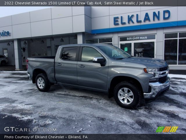 2022 Chevrolet Silverado 1500 Limited LT Crew Cab 4x4 in Satin Steel Metallic