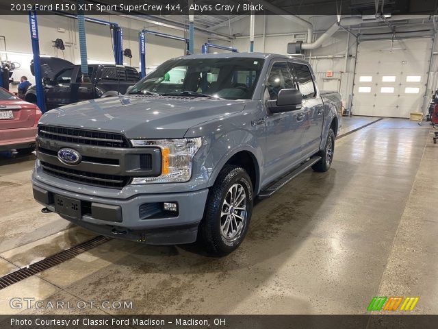 2019 Ford F150 XLT Sport SuperCrew 4x4 in Abyss Gray