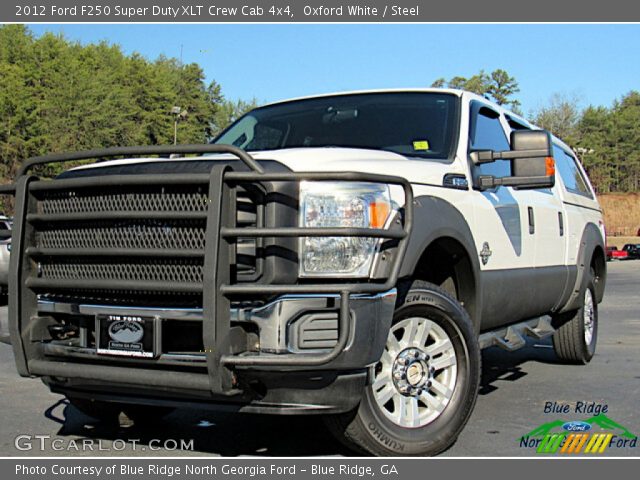2012 Ford F250 Super Duty XLT Crew Cab 4x4 in Oxford White